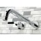 Kingston Brass KS8051CKL Wall Mount Tub Faucet, Polished Chrome KS8051CKL - alternate 5